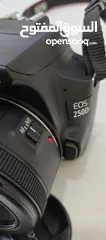  1 كاميرا كانون camera canon 250d مابتفرق عن الجديد ابدا الا انها مطلعة من كرتونتها