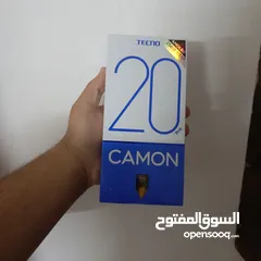  3 هاتف تكنو كامون 20 برو بحالة الجديد لا يوجد خدوش ولا كسور غير قابل للبدل