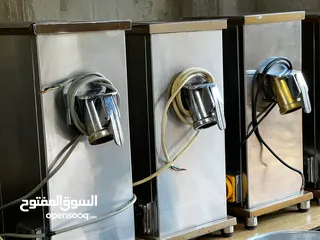  35 ماكنات طحن قهوة بحال الوكالة ، أنواع مختلفه احجام مختلفه ، حجر جديد بحال المصنع -من حجر 8 لحجر 14