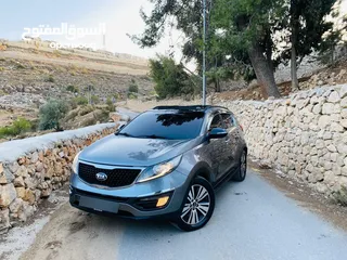  2 كيا سبورتاج فل الفل مع فتحة بسعر حرق 2015 رخصة