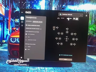  2 سماعة  لوجيتك محيطة  logitech g633