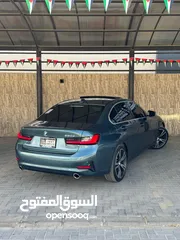  4 BMW 330e Sport 2021  Plug-in Hybrid  فحص كامل  كلين تايتل  جمرك جديد