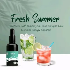  8 Fresh summer Revitalize with Himalayan Fresh Shilajit: your summer energy Booster! available in oman