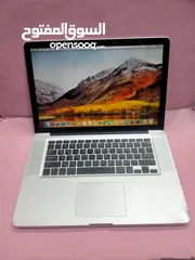  1 MacBook pro Core i7 12gb Ram 512gb ssd 15 Inch Screen