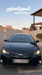 6 تويوتا كورولا 2019 وارد الشركة المركزية فحص كامل وكامل المواصفات ما عدا الفرش (قماش) وليس جلد