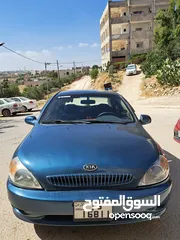  1 كيا ريو مديل 2002 بحالة ممتازة للبيع