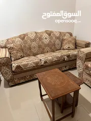  2 Sofa with good fabric