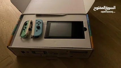  2 نينتيندو سويتش أنيمل كروسينغ Nintendo  الاصدار المحدود switch animal crossing