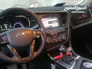  9 كيا k5 كوري 2013 فحص كامل  للبيع فل ما عدا الفتحه
