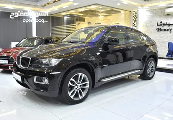  1 BMW X6 xDrive35i ( 2014 Model ) in Black Color GCC Specs