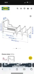  3 Ikea Extendable bed -white