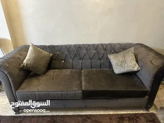  3 كنب للبيع بحالة الوكالة