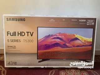  1 Samsung 43” FULL HD SMART سامسونج 43" سمارت