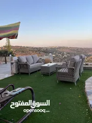  4 مزرعة فخمة خاصة مع فيلا دوبلكس للبيع في أرقى مناطق السلط ام جوزه ، إطلالات ساحرة وخلابة