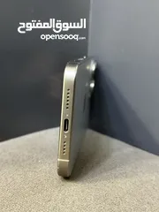  4 I PHONE 15 PRO MAX 1T USED مستعمل  بطارية ‎%‎97  مكفول اسبوعين  تبديل او ترجيع