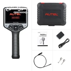  2 جهاز كاميرا يعمل هذا الجهاز على كشف الترسبات داخل الماتور autel mv480