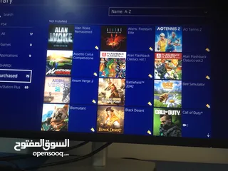  4 PlayStation 4 slim with 75+ games