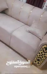  7 طقم. كورنر 8مقاعد مع سجاده وبرداي