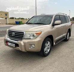  5 Toyota land cruiser 2013 v6 gcc