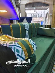  12 فرشات طبيه 100% مخدات طبيه 100% جلسات عربيه