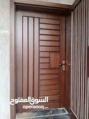 6 Wooden Doors, MDF Water Proof Doors.  أبواب خشب, أبواب أيم دي أيف