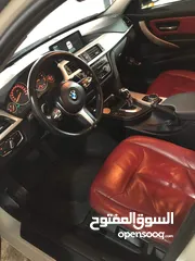  3 F30 320iمحليه دار جلد حمر ستيرسو M