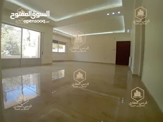  15 شقة / للايجار / ارضية / مع ترس / 3نوم / تلاع العلي