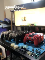  9 ايادي اصليةةة وكوبي بحالة الوكالة عالفحصص وكفالة شهر  للبيع ( متوفر عروض على الصيانه)Control ps4