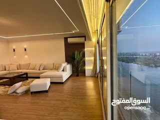 9 شقة فندقية للبيع فوري علي كونيش المعادي فيو كامل للنيل بالتقسيط علي 5 سنين بجانب Hilton El Maadi