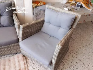  1 طقم حديقة رتان