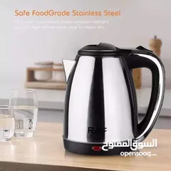  2 سخان ماء  كهربائي مع ابريق شاي زجاجي وبسعر خااااص