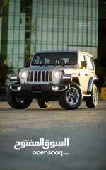  3 JEEP WRANGLER SAHARA 2021 SILVER EXCELLENT CONDITION