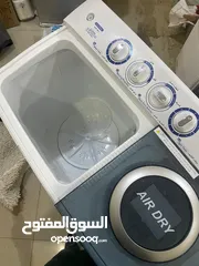  3 Haam Twin Tub Washing Machine 8 Kg, White, HWM8000-21N
