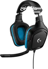  1 Logitech Gaming  G432 – 7.1سماعات