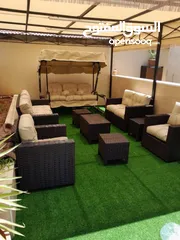  12 اطقم كنب رتان بافضل سعر