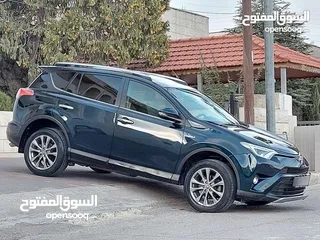  26 تويوتا راف فور 2017 فل ليمتد وارد وكفالة وكاله فحص كامل كلين أعلى صنف 4×4 بحالة وكاله