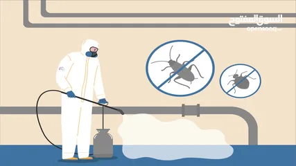  1 متخصصون في مكافحة الحشرات باستخدام مبيدات آمنه  وفعاله وبدون رائحه ونتائج سريعه ..والتجربه خير دليل