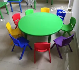  16 طاولات و كراسي اطفال حضانات و رياض اطفال. متوفر خدمة التوصيل لجميع المحافظات