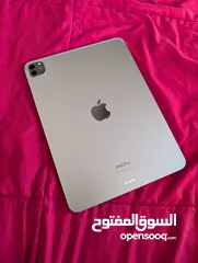 1 iPad Pro 11" M2 256GB جديد مش مستخدم