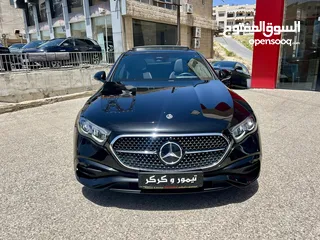  3 مرسيدس E200 AMG بانوراما كت اسود نايت 2024 الشكل الجديد وارد المانيا بحالة الزيرو مميزة