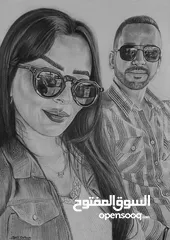  8 رسم بورتريه تحت الطلب ، portrait on demand