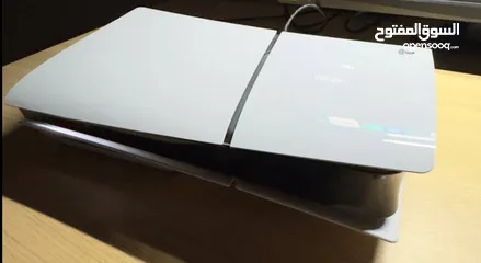  1 ps5 slim cd نظيف اخو جديد