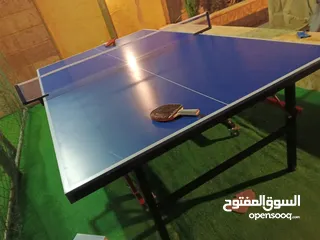  3 طاولة تنس خارجي مطري نخب فعلي ميلامين