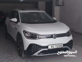  1 فولكس فاجن ID.6 استخدام الاردن تحت الكفالة كاش أو اقساط .. قاطعة مسافة :35000km