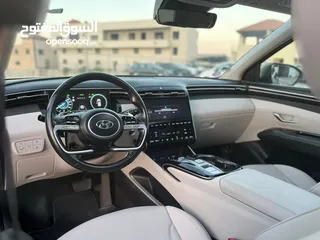  14 هونداي توسان/2022 Plug In فل الفل فتحة سقف بانوراما  4x4 ///271Hp   ( Haybrid) 1600cc