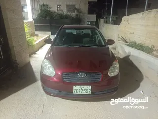  3 هونداي اكسنت موديل سنه 2008 اوتماتيك 1600