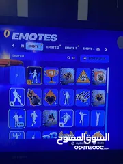  5 حساب فيه فيفا 24 وفورت نايت وفيها 19 سكن وبيس السعر 24 دينار فقططططط