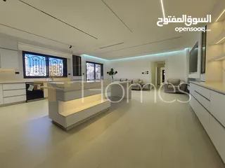  3 شقة ارضية مفروشة مع كراج خاص للبيع في رجم عميش بمساحة بناء 220م