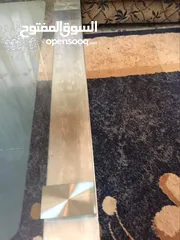  3 طاوله وسط زجاج( سكريت 10ملم )  وستنالس  دنماركيه