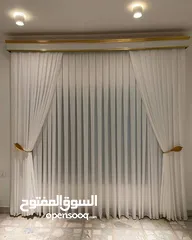  12 تفصيل وتركيب كافة موديلات الستائر